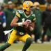 Jugador de la NFL durante un partido