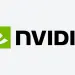 Logotipo de NVIDIA sobre fondo blanco