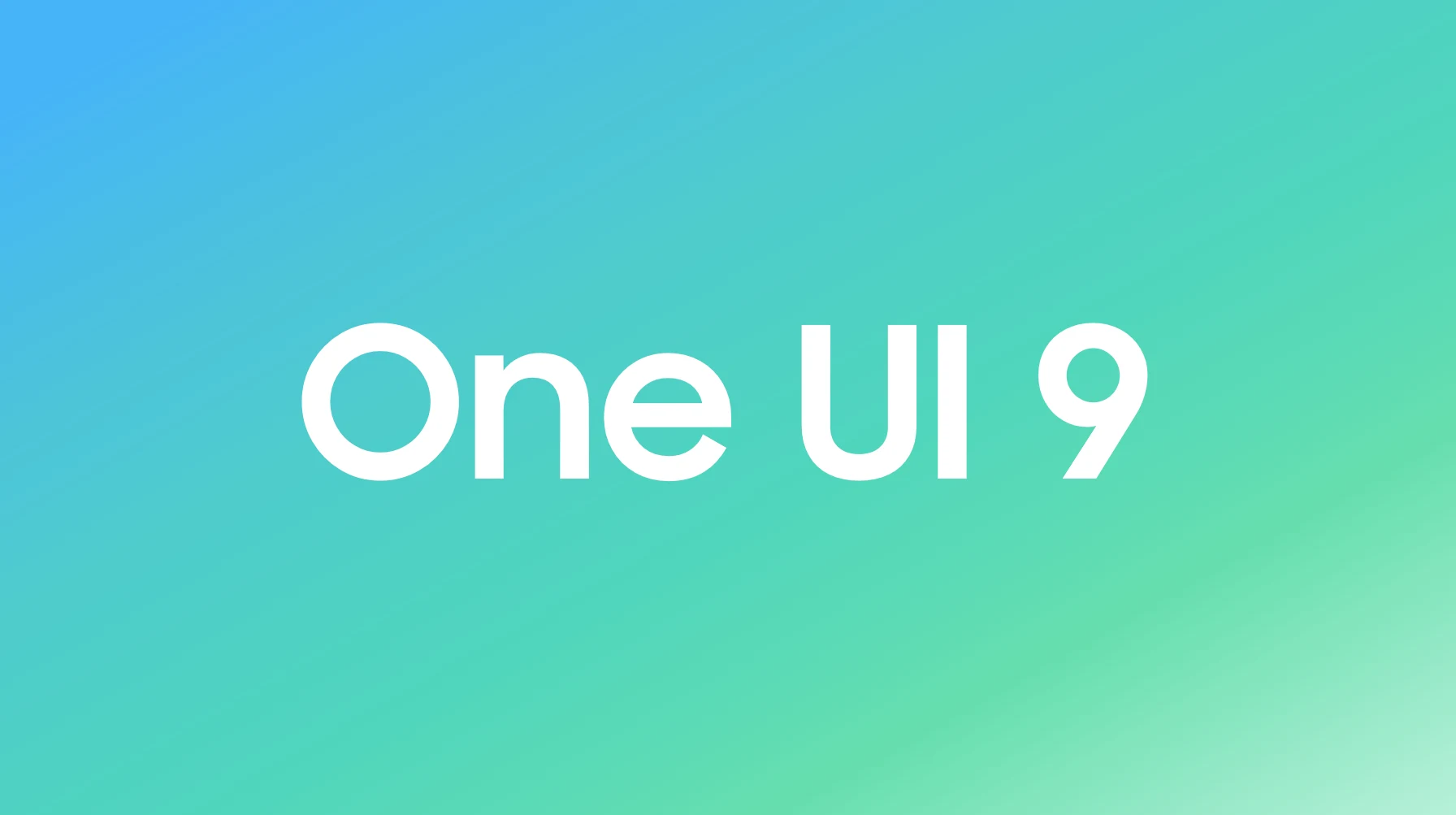 Logotipo de One UI 9