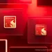 Renders de los chips Snapdragon 8 Elite Gen 6 sobre un fondo rojo