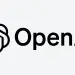 Logotipo de OpenAI sobre fondo claro