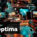 Logotipo de Séptima Media en un estudio de televisión