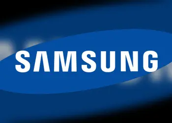Logotipo de Samsung, empresa detrás de la gama Galaxy