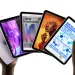 Varios iPad mini actuales con distintas aplicaciones abiertas
