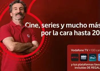Promoción de Vodafone TV con canales y plataformas de streaming incluidas