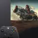 Xbox Series X con mando, en una imagen oficial de la consola