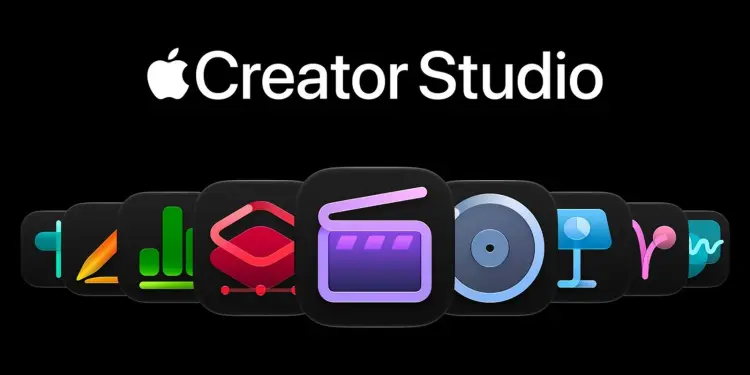 Nombre de Creator Studio e iconos de aplicaciones