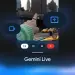 Gemini Live mostrando la cámara de un móvil