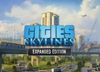 Título de Cities: Skylines – Expanded Edition sobre una ciudad