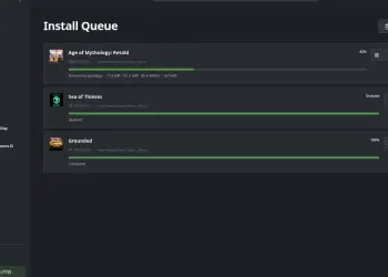 Cola de instalación de Xodus Nexus