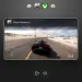 Vista de tareas Xbox con botón de encendido