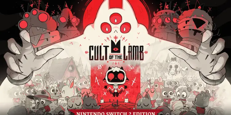 Cordero y personajes de Cult of the Lamb