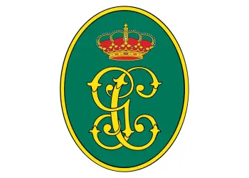 Emblema ovalado de la Guardia Civil