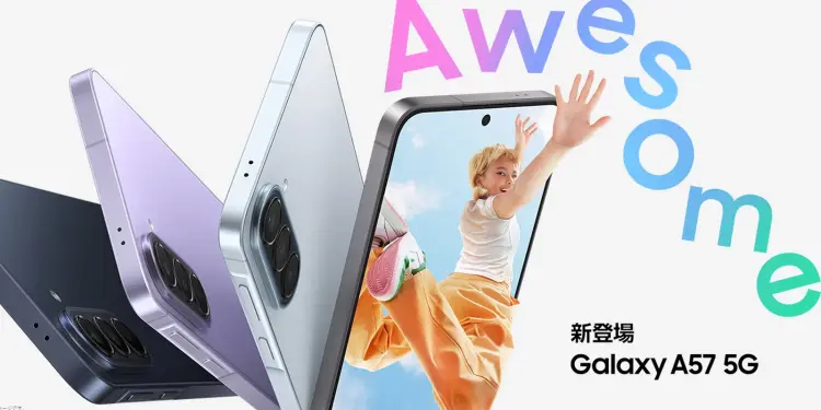 Galaxy A57 5G en varios colores