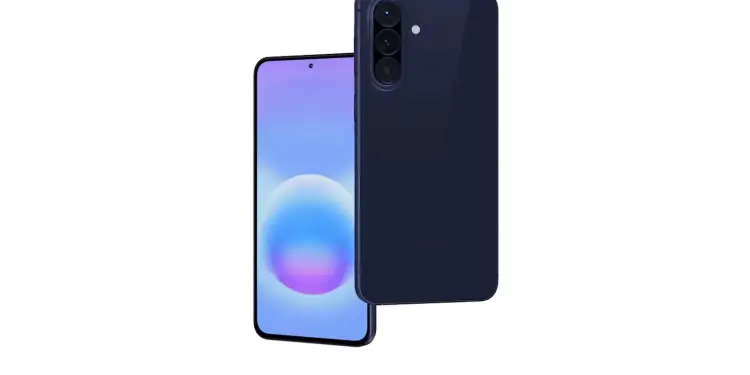 Galaxy A57 5G visto por delante y detrás