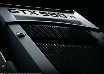 Tarjeta gráfica GeForce GTX 980 Ti en primer plano