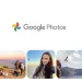 Logotipo de Google Fotos y cinco fotografías