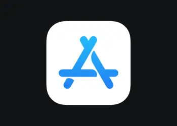 Icono azul de la App Store