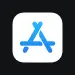 Icono azul de la App Store