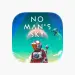Astronauta y planeta en el icono de No Man’s Sky