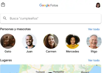 Google Fotos muestra personas, mascotas y lugares