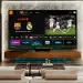 Televisor con la interfaz de Orange TV