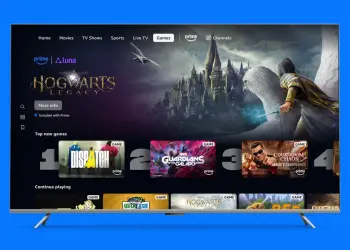 Televisor con juegos de Luna en Prime Video