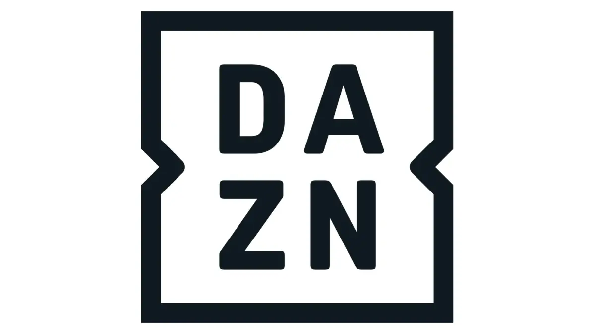 Logotipo negro de DAZN