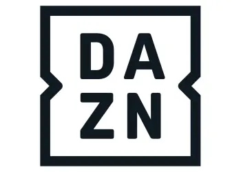Logotipo negro de DAZN