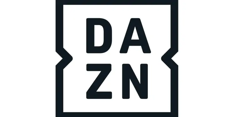 Logotipo negro de DAZN