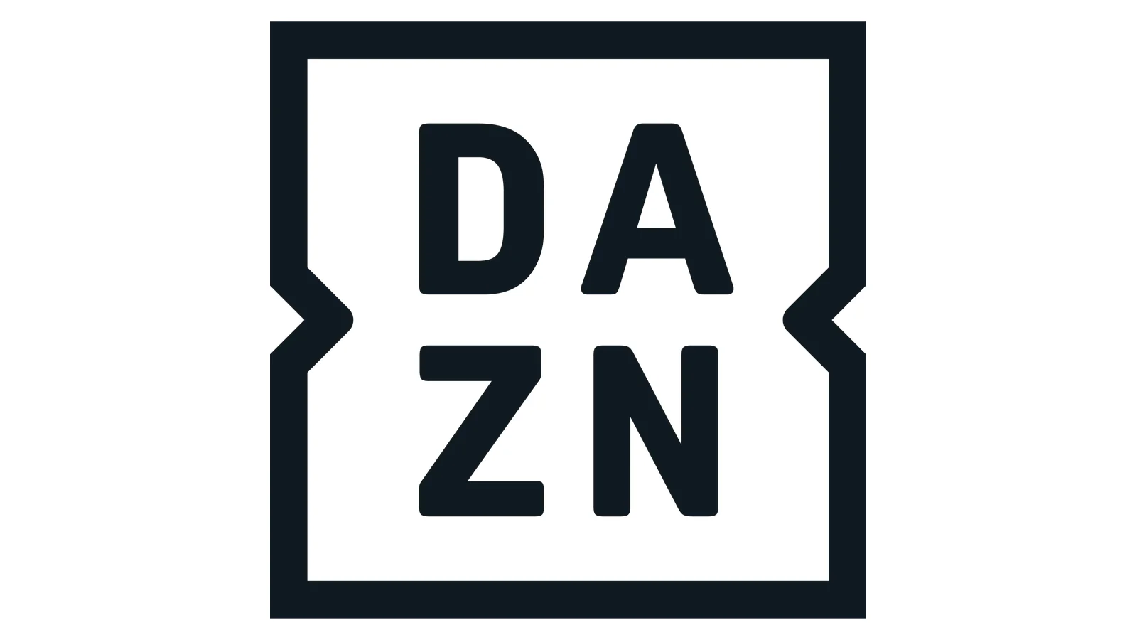 Logotipo negro de DAZN