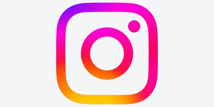 Logotipo multicolor de Instagram