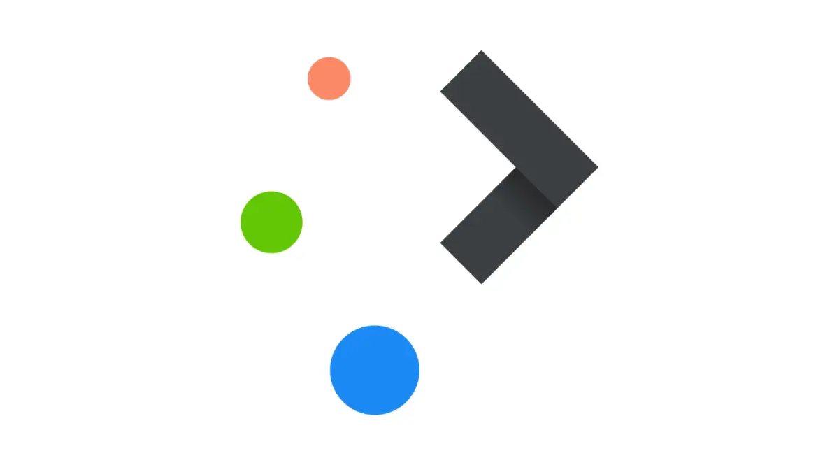 Logotipo de Plasma con círculos de colores