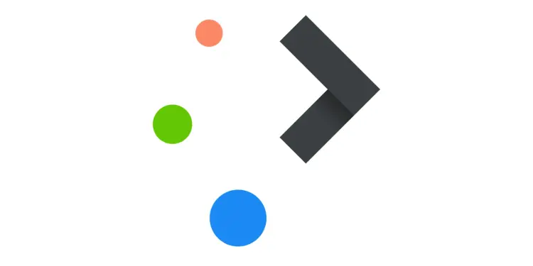 Logotipo de Plasma con círculos de colores