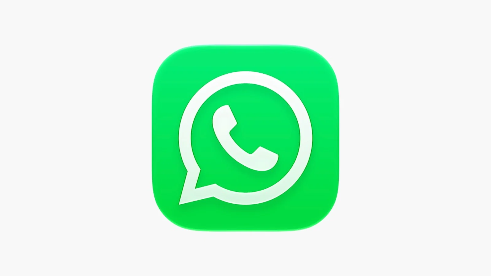 Logotipo verde de WhatsApp