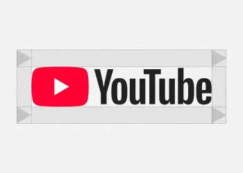 Logotipo rojo y negro de YouTube