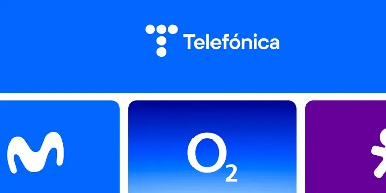 Logotipos de Telefónica, Movistar y O2
