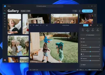 Galería y editor de Fotos en Windows 11