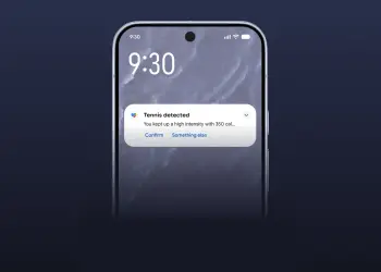 Pixel bloqueado con una notificación de actividad física
