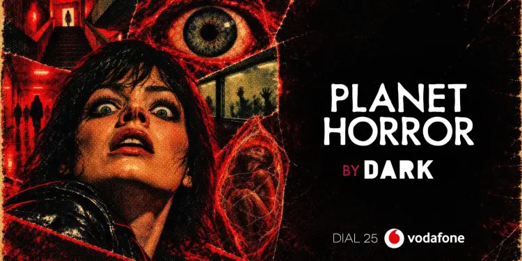 Cartel de Planet Horror by DARK y Vodafone