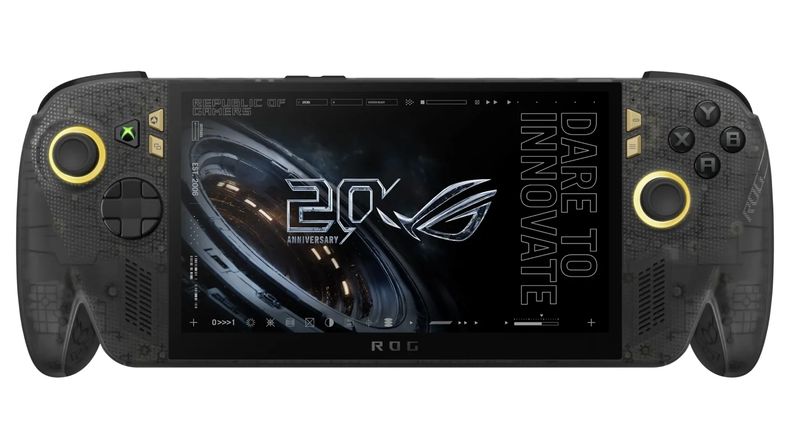 ROG Xbox Ally X20 vista de frente