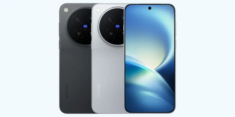 Tres vistas del vivo X500 Pro Max