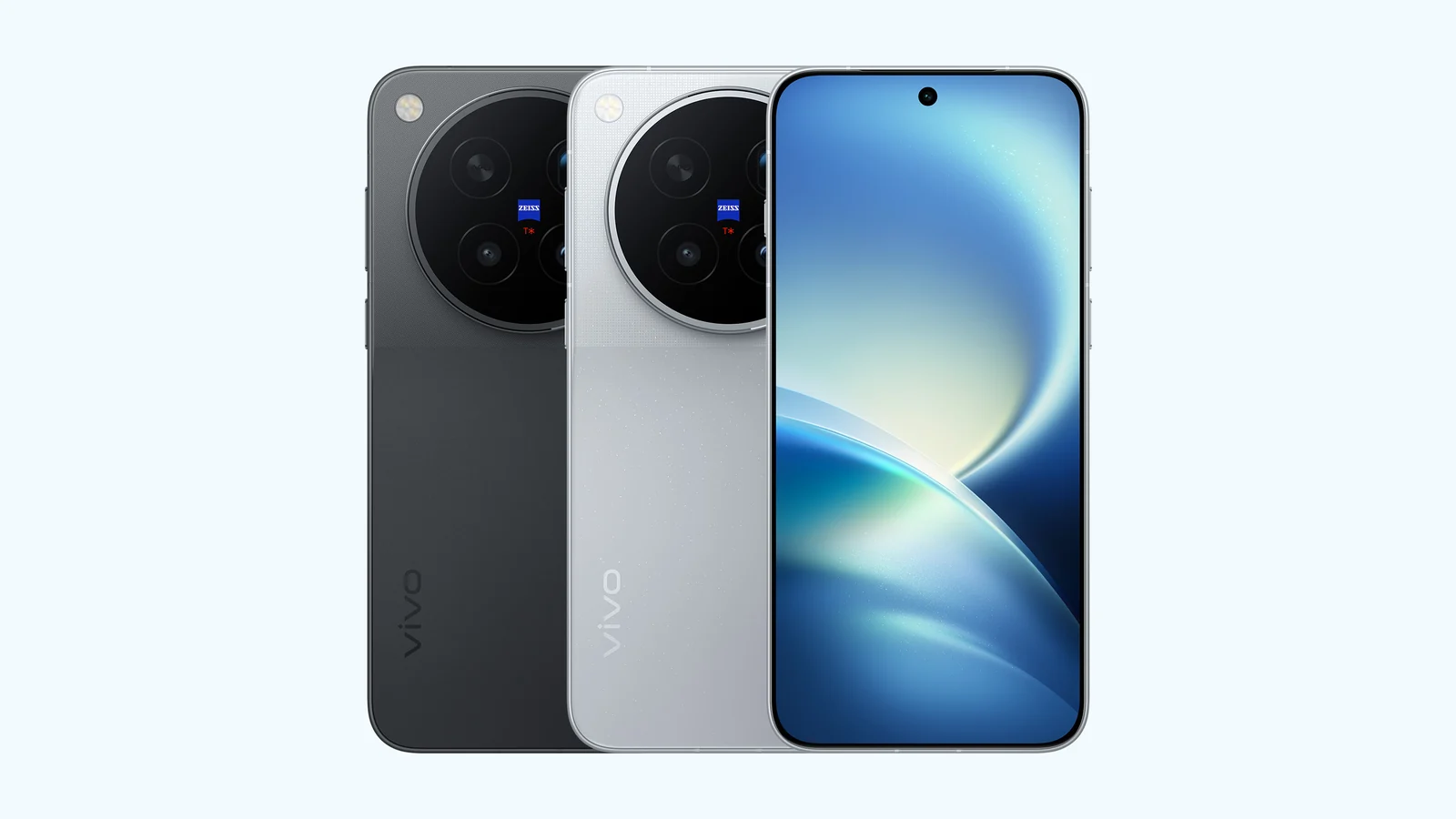 Tres vistas del vivo X500 Pro Max